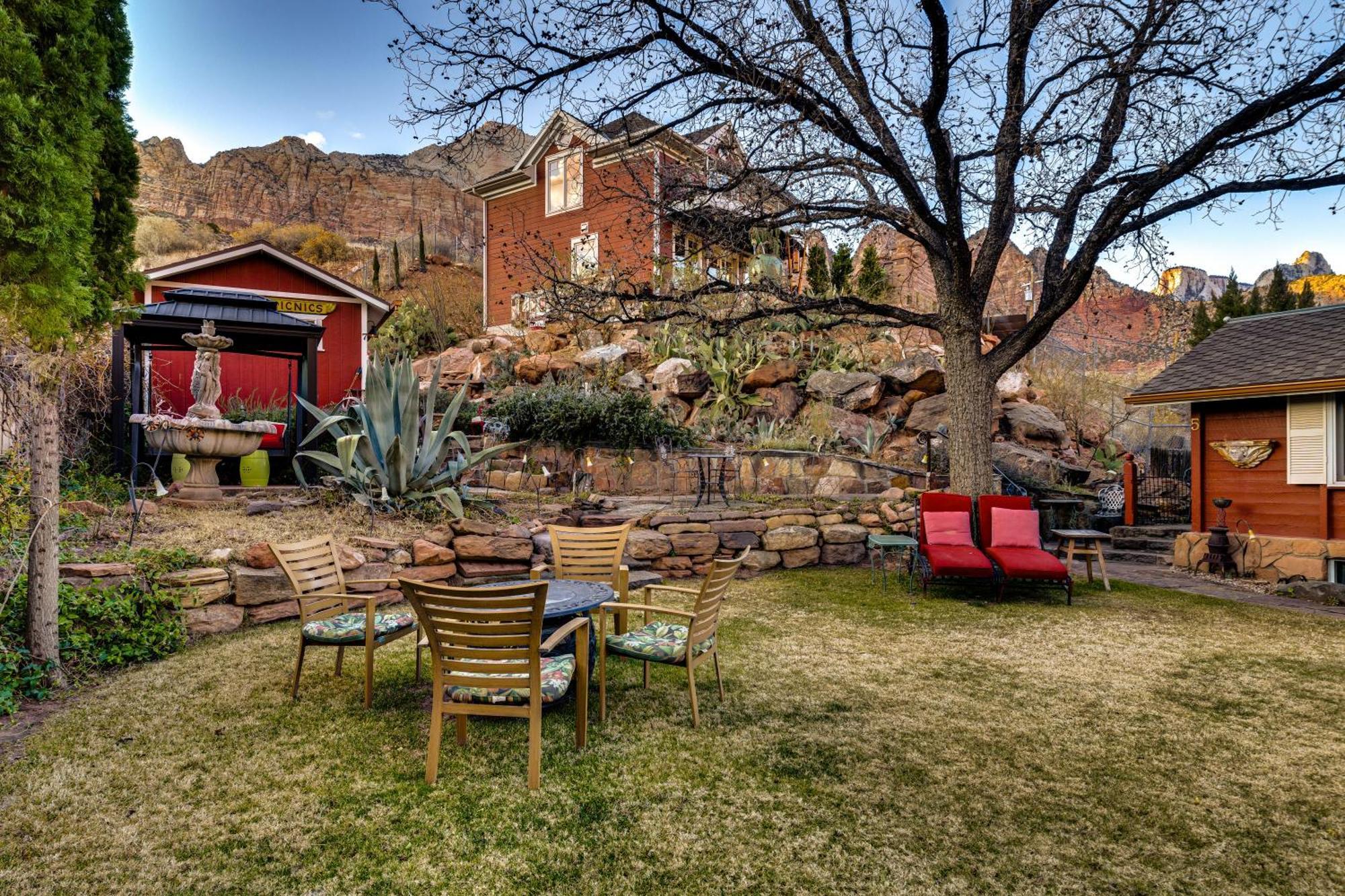 Under The Eaves Inn At Zion National Park Springdale Exterior foto